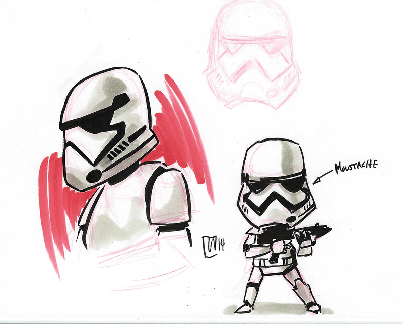Illustration for article titled Already, there is amazing The Force Awakens Fan Art